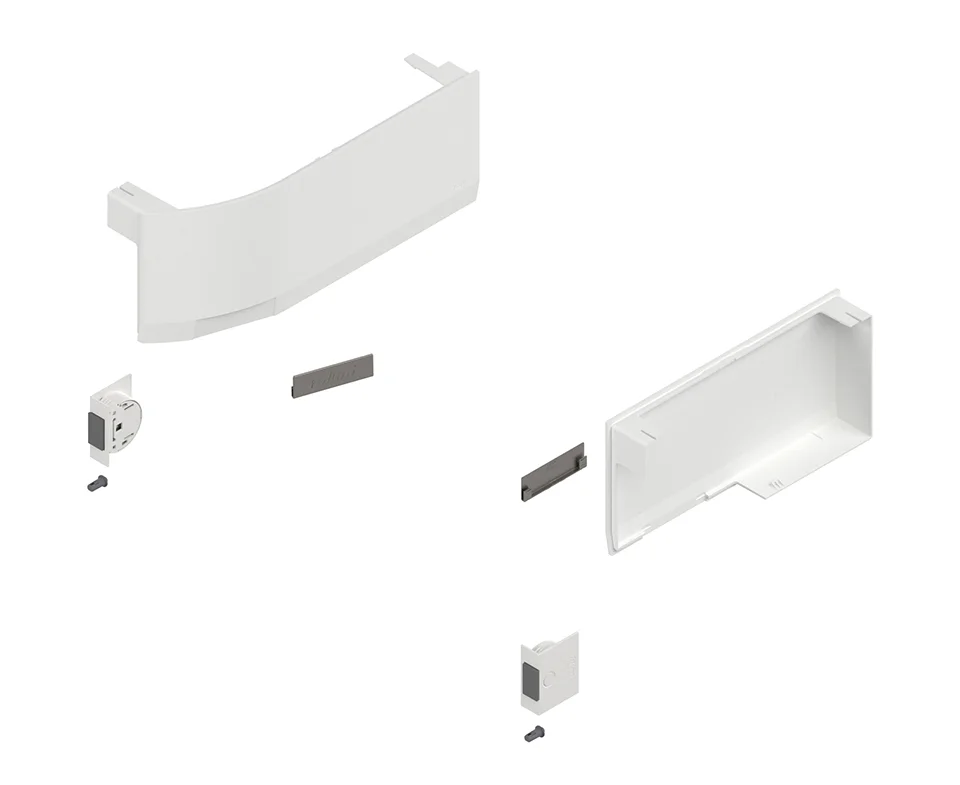 Akce BLUM 23K8000 Aventos HK Top krytky pro S-D, bílá