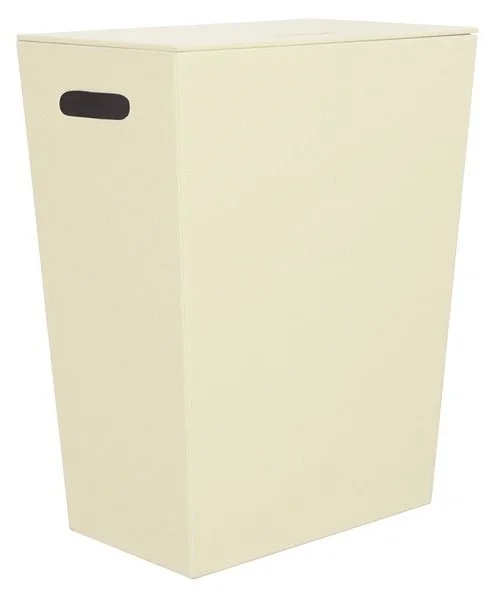 ECO PELLE koš na prádlo 43x48x26cm, krémová 2462CR Doprava Zdarma