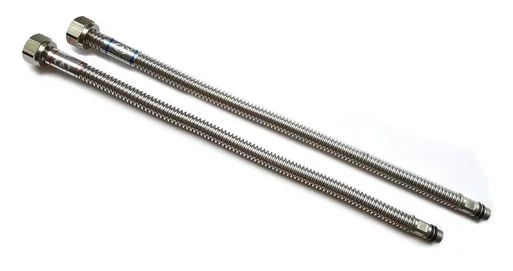 Nová Kolekce Nerezová hadička 3/8"xM10 100 cm 2ks