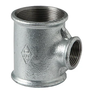 Značkový T kus redukovaný 130 5/4"x 1/2"x 5/4"pozink