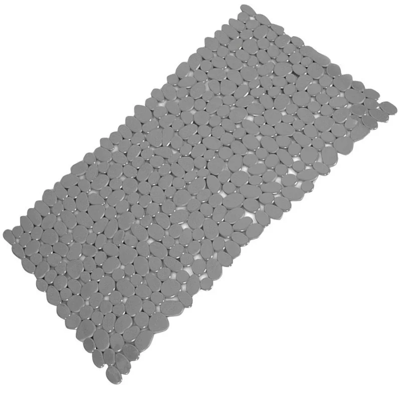 Nejprodávanější Gedy RIVER podložka do vany, 35x70 cm, s protiskluzem, PVC, šedá
