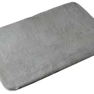Gedy FUZZY koupelnová předložka, 50x80cm, 100% polyester, protiskluz, šedá Speciální Cena