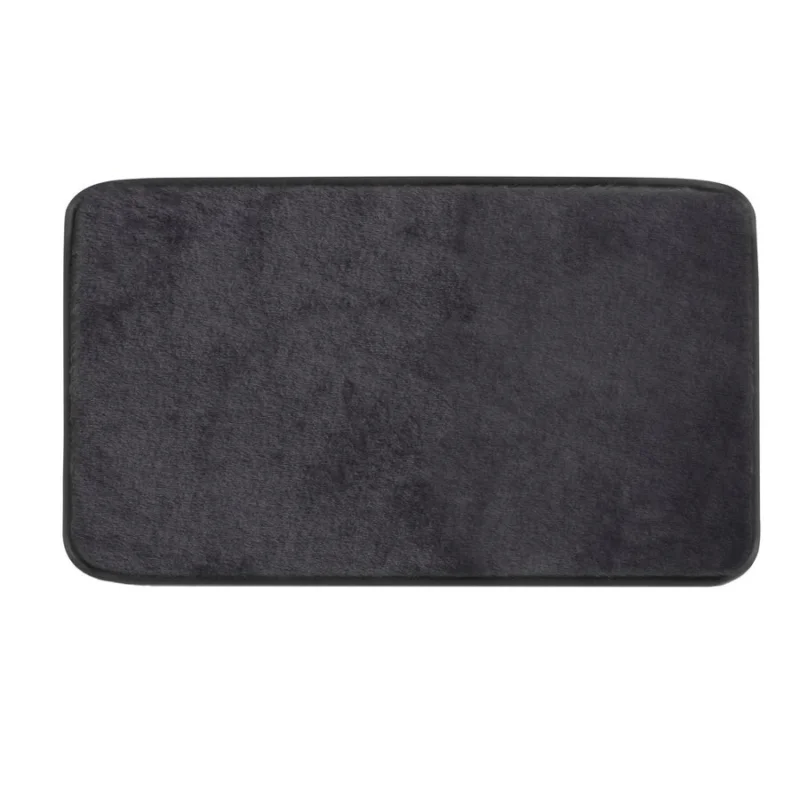 Novinka Gedy FUZZY koupelnová předložka, 50x80cm, 100% polyester, protiskluz, černá