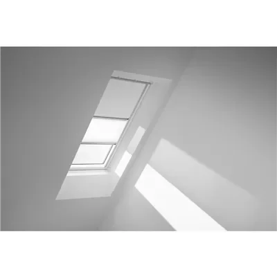 Značkový Vnitřní kombinovaná roleta Velux DFD MK04 1025S bílá / 78 x 98 cm bílé lišty
