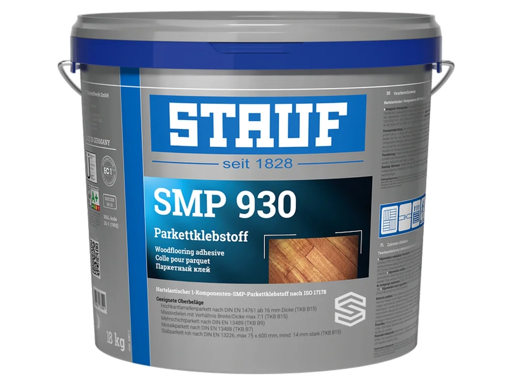 1K SMP lepidlo na dřevěné podlahy STAUF SMP 930 18 kg Časově Omezené