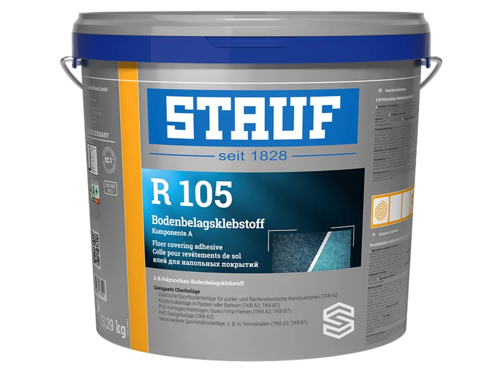 2K PU lepidlo na PVC, LVT a gumu STAUF R 105 6,9 kg Výhodná Nabídka