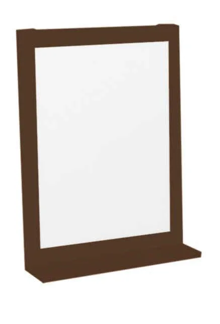 Zrcadlo s poličkou BRAVO, wenge 600x120x768 Přímo Od Výrobce