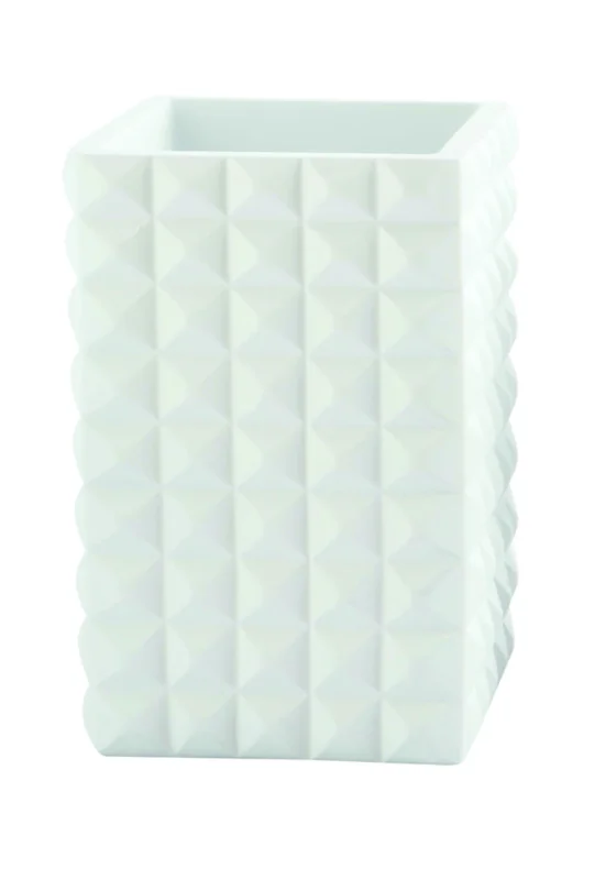 144416 KUBIK WHITE - DRŽÁK KARTÁČKŮ Značkový