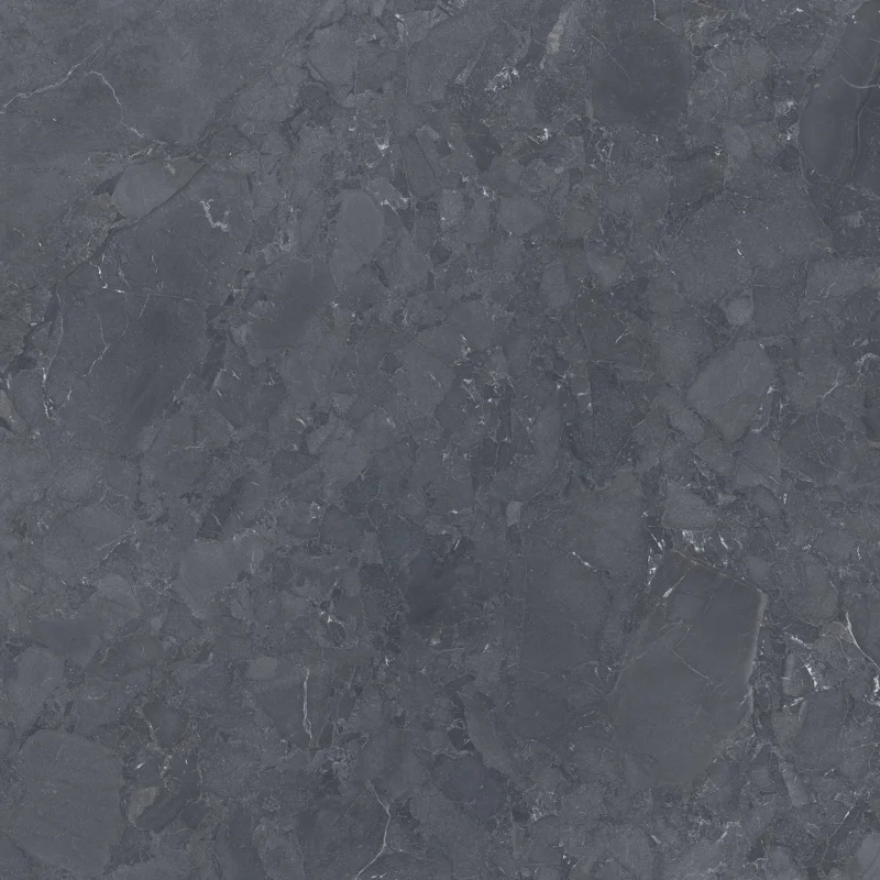 2cm dlažba jako kámen ASCOT Ara Stone Black Out Dry 90x90 Nat. Rett. - černá Zlevněný